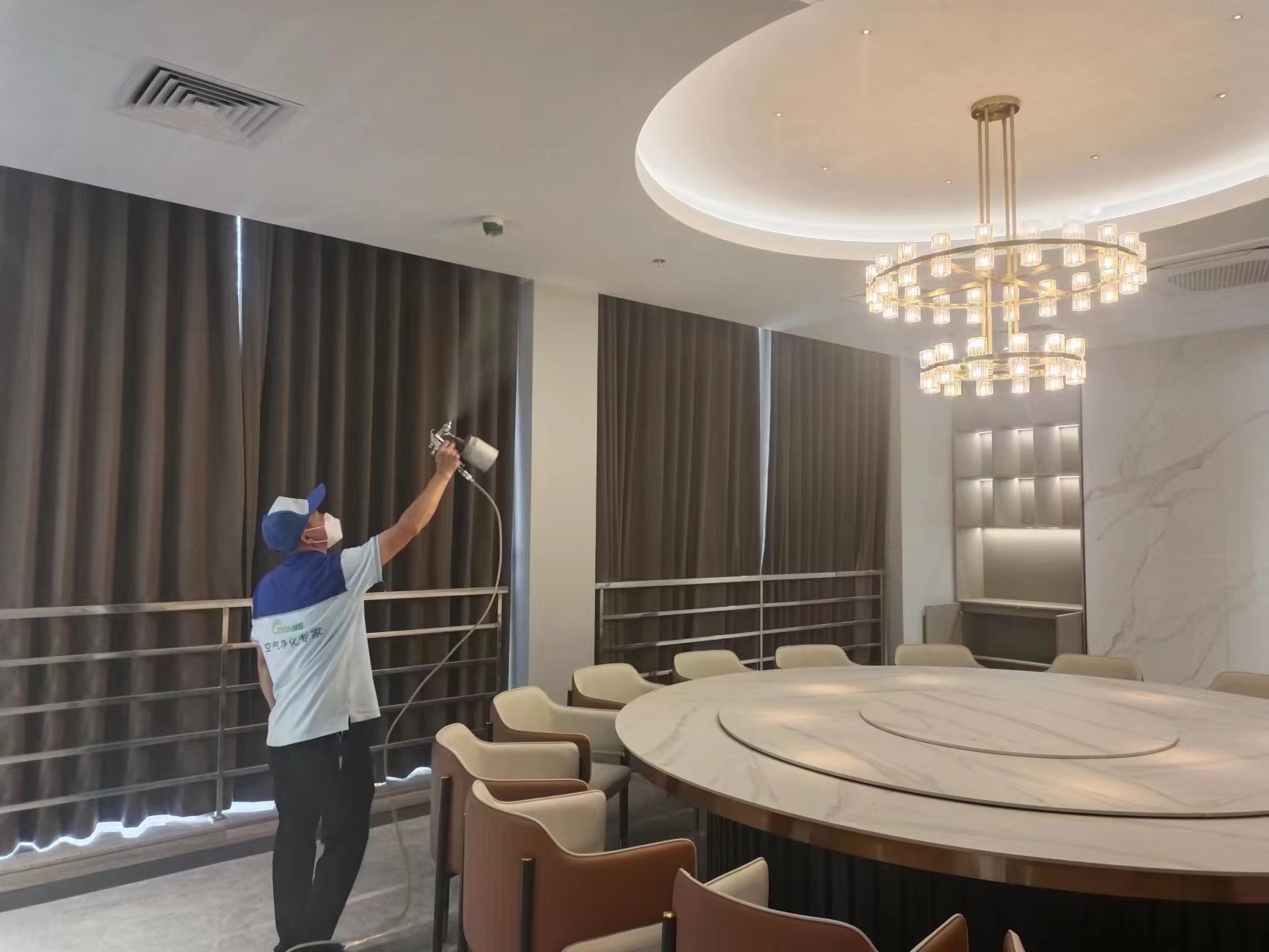 三元里中心萬(wàn)享薈二樓餐廳除甲醛