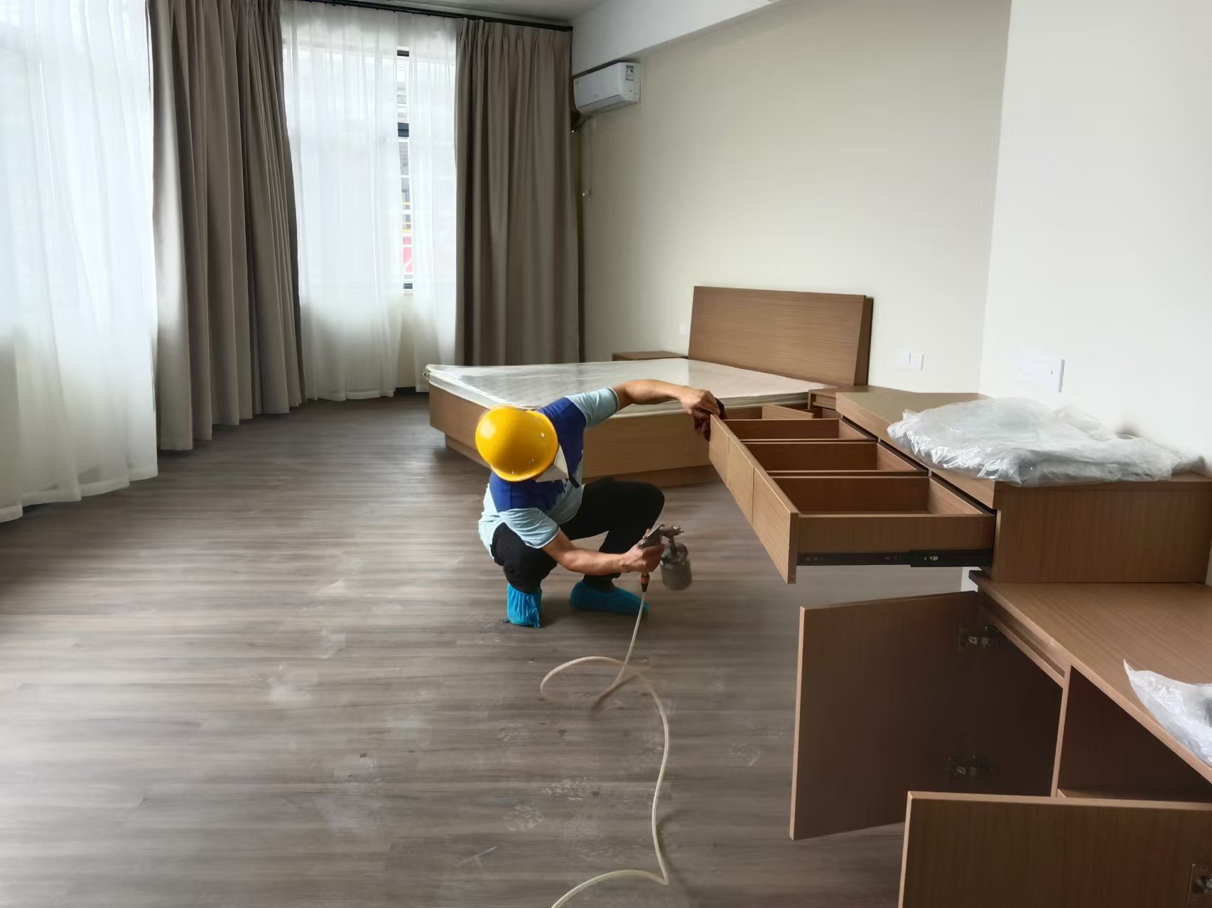 廣西宏旺新材料科技有限公司（宿舍樓）除甲醛