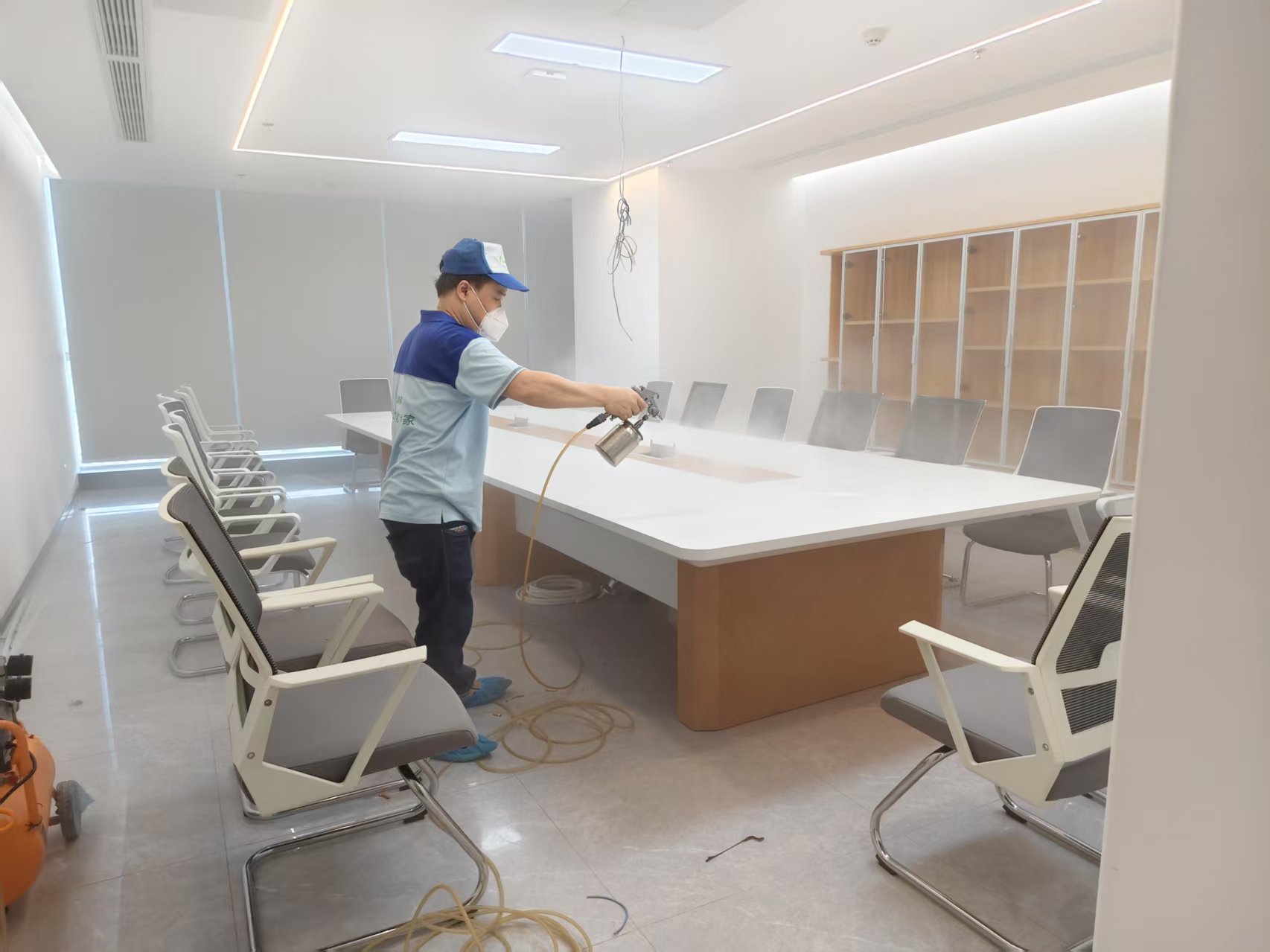 云升科學(xué)園A1棟職場(chǎng)除甲醛