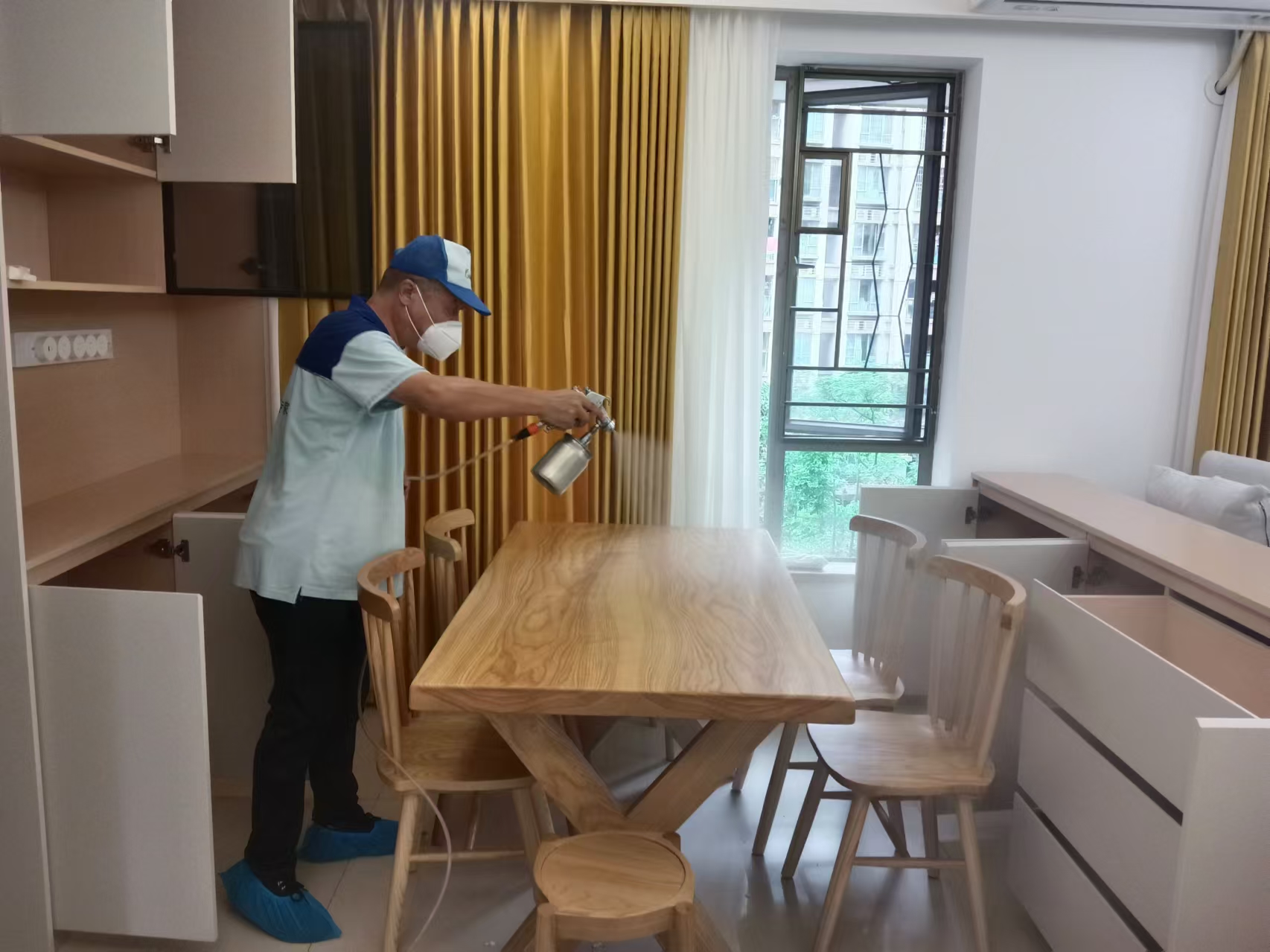 珠海香洲區(qū)金鴻利嘉閣家庭空氣治理除甲醛